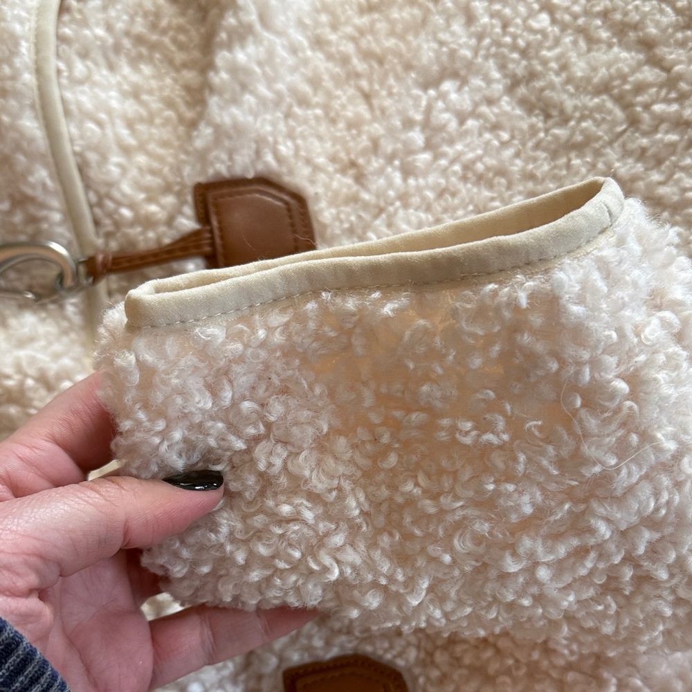 7 for all mankind toggle teddy coat - Picture 17 of 17